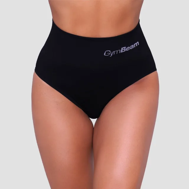 GymBeam Kalhotky Highrise 2Pack Black