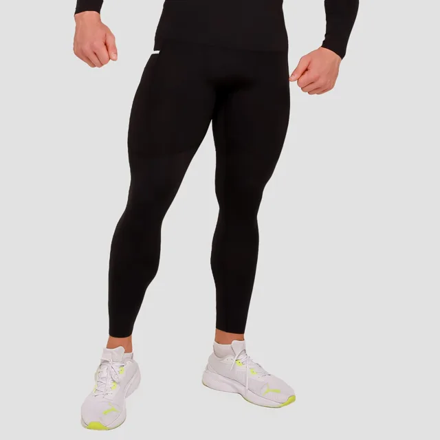 GymBeam Kompresní legíny High Black
