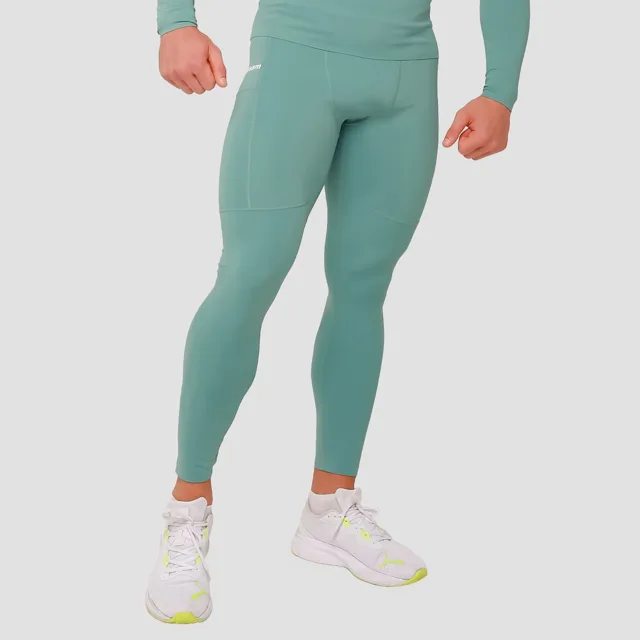 GymBeam Kompresní legíny High Blue