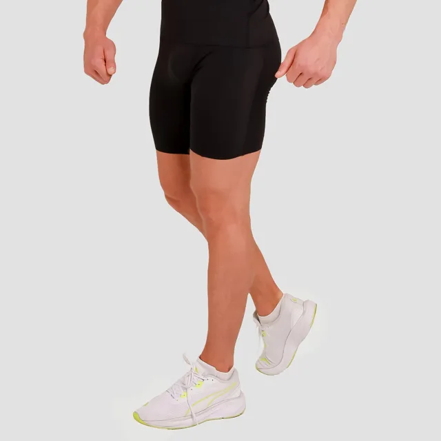 GymBeam Kompresní šortky High Black