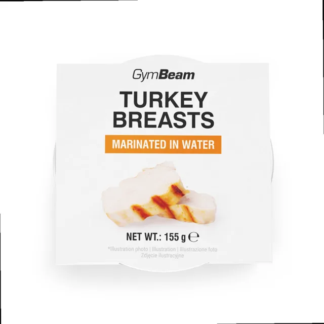 GymBeam Krůtí prsa marinovaná ve vodě