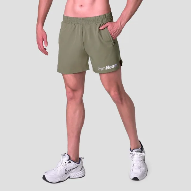 GymBeam Light Shorts Essence Green