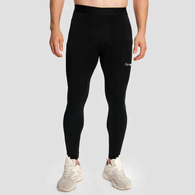 GymBeam Men‘s Combat Leggings Black