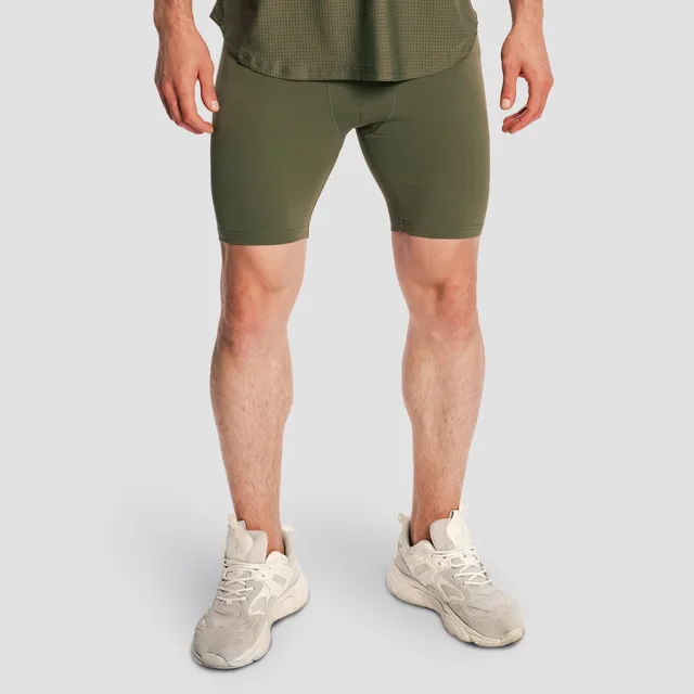 GymBeam Men‘s Combat Shorts Olive Grey