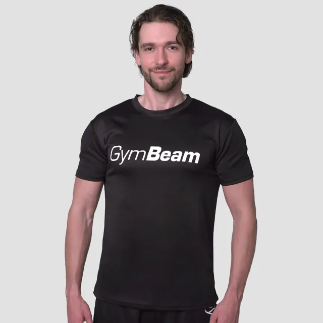 GymBeam Mesh T-Shirt Essence Black