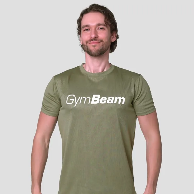 GymBeam Mesh T-Shirt Essence Green