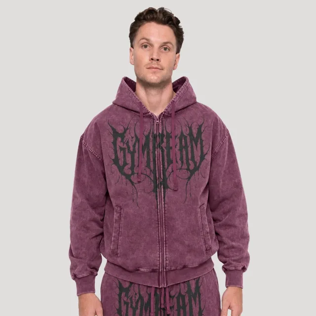 GymBeam Mikina Abyss Raisin