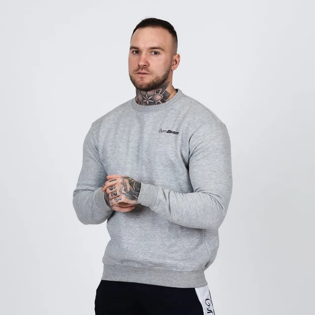 Gymbeam Mikina Basic Jumper Grey