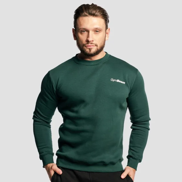 GymBeam Mikina Basic Jumper Pine