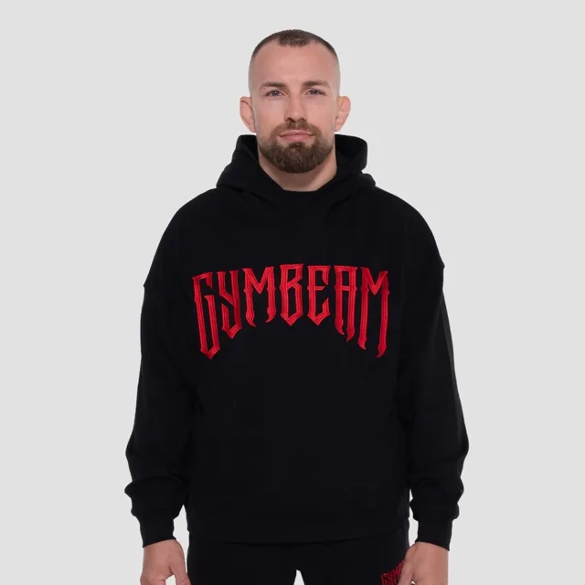 GymBeam Mikina Grind Black
