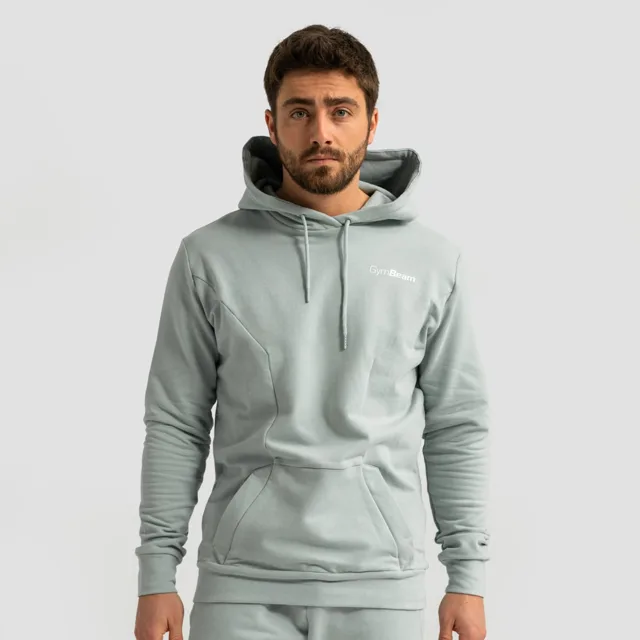 GymBeam Mikina Limitless Hoodie Eucalypt