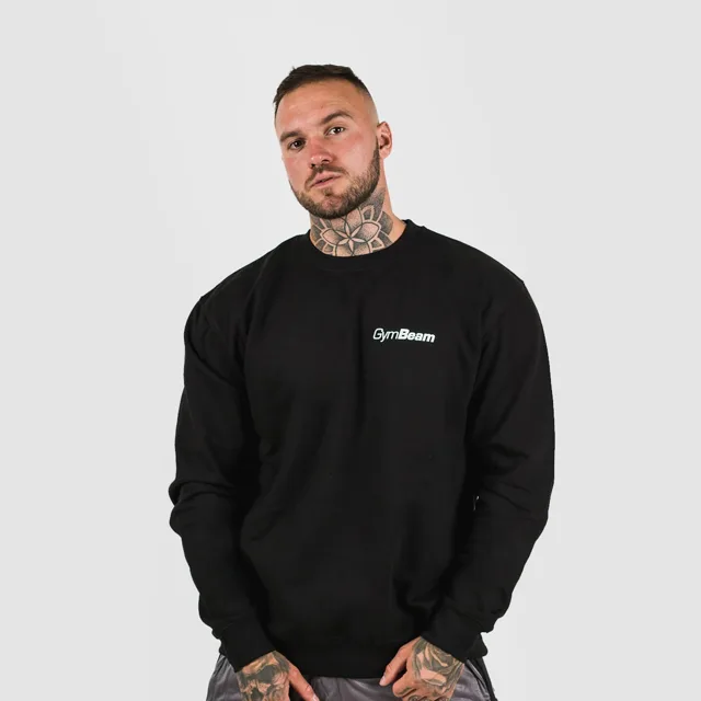GymBeam Mikina PRO Jumper Black