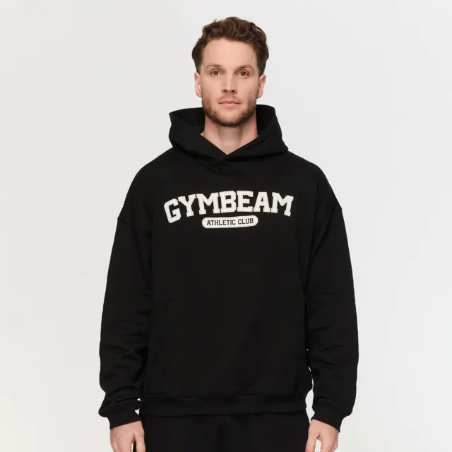 GymBeam Mikina Varsity Black