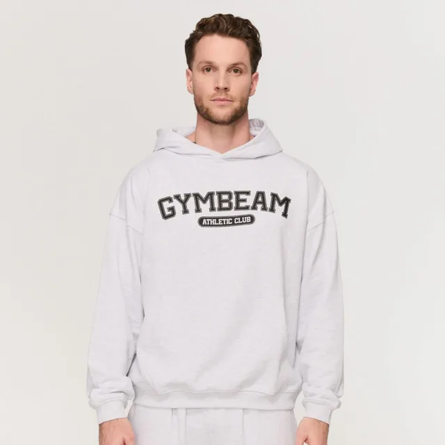 GymBeam Mikina Varsity Grey