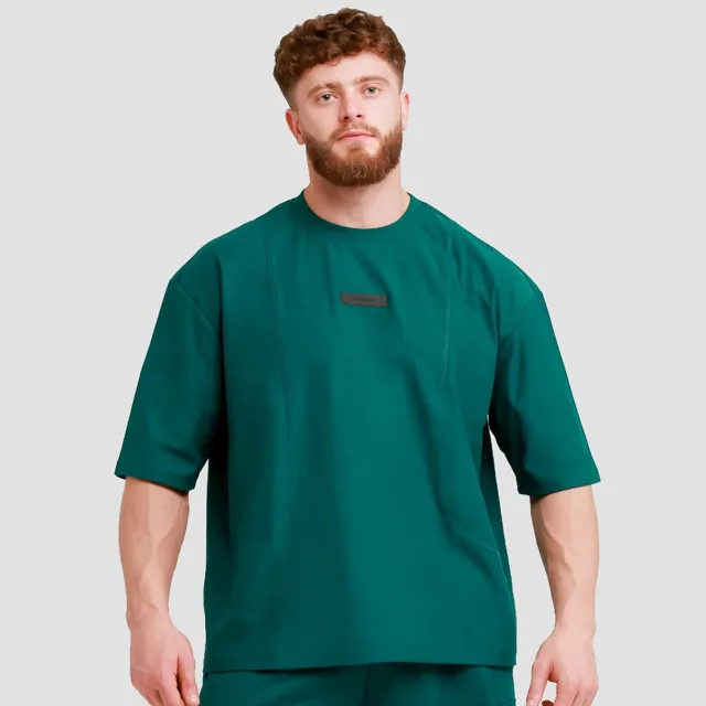 GymBeam Oversized Unstoppable T-shirt Green
