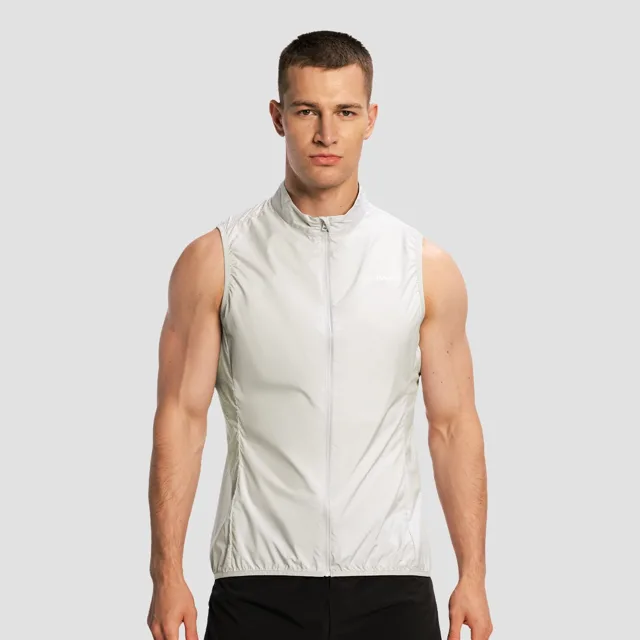 GymBeam Pánská běžecká vesta Pulse X Gray