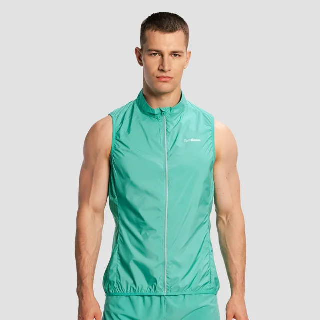 GymBeam Pánská běžecká vesta Pulse X Green