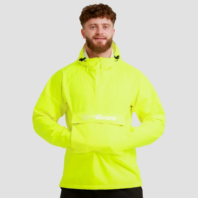 GymBeam Pánská bunda Rain Smock Citric