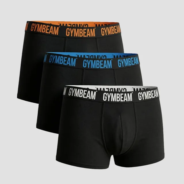 GymBeam Pánské boxerky FIT Trunks 3Pack