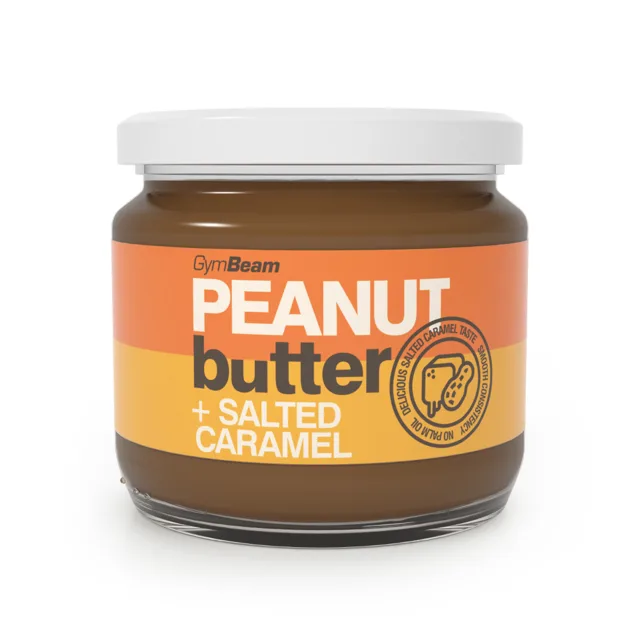GymBeam Peanut butter with salted caramel