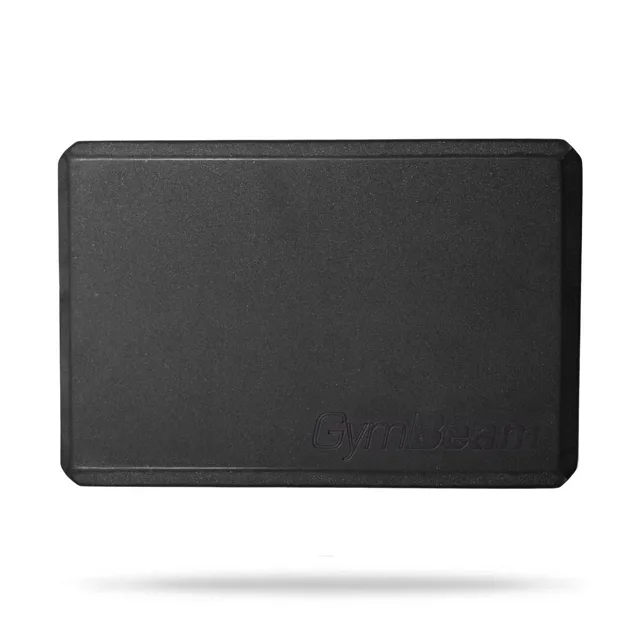 GymBeam Pěnová kostka na jógu Black