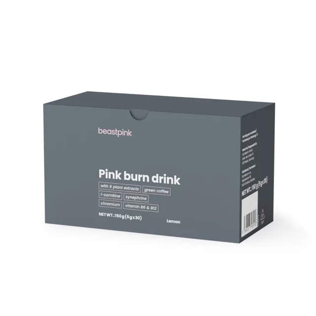 GymBeam Pink burn drink