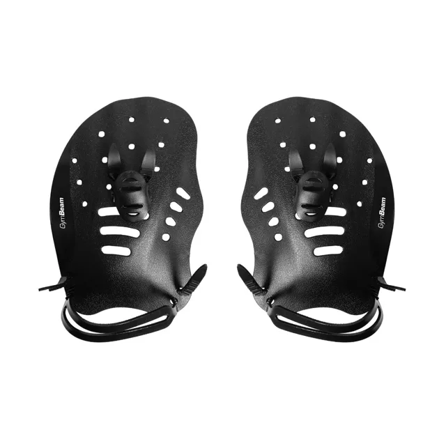 GymBeam Plavecká pádla AquaFlow Black