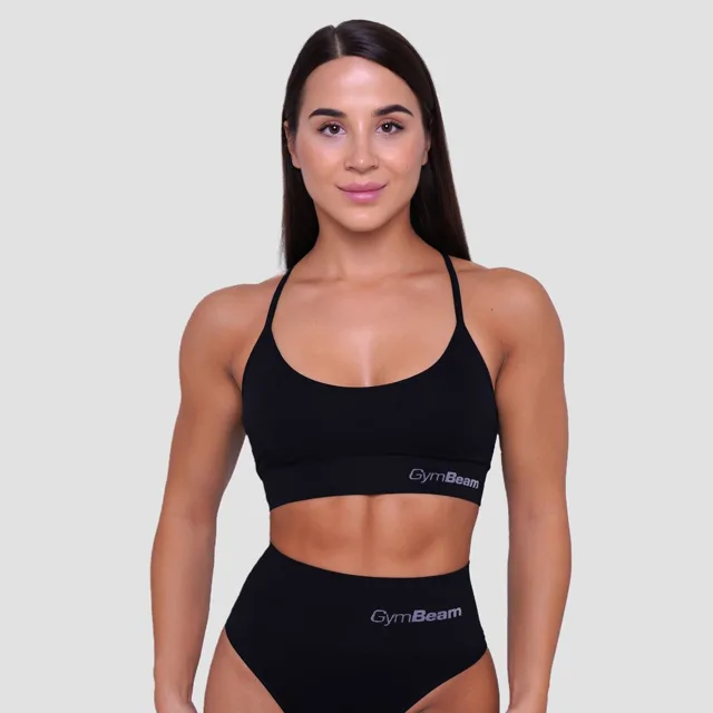 GymBeam Podprsenka String Black