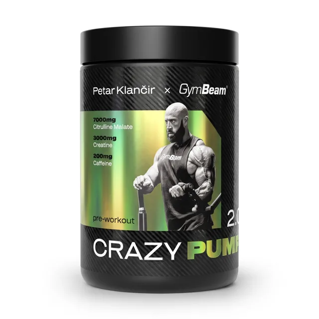 GymBeam Pre-workout Crazy Pump 2.0