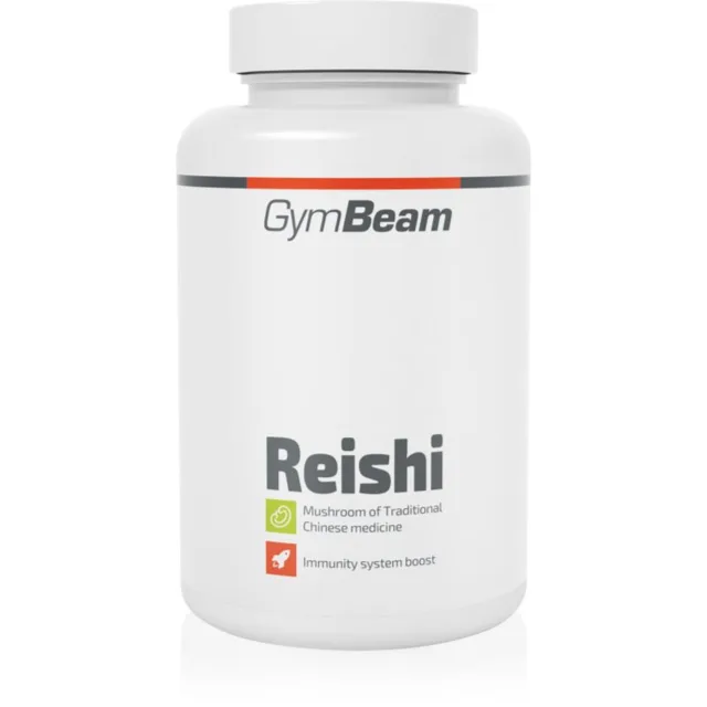 GymBeam Reishi kapsle pro podporu imunitního systému 98 g