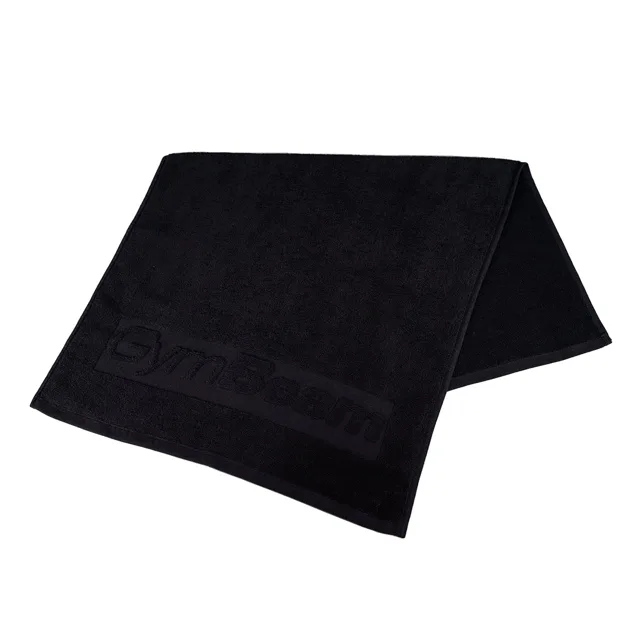GymBeam Ručník do fitka 50x90cm černý