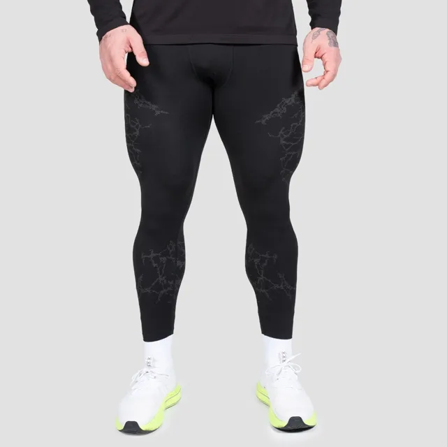 GymBeam Seamless legíny Static Black