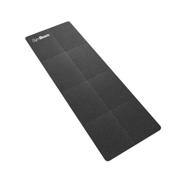 GymBeam Skládací podložka Yoga Mat Black
