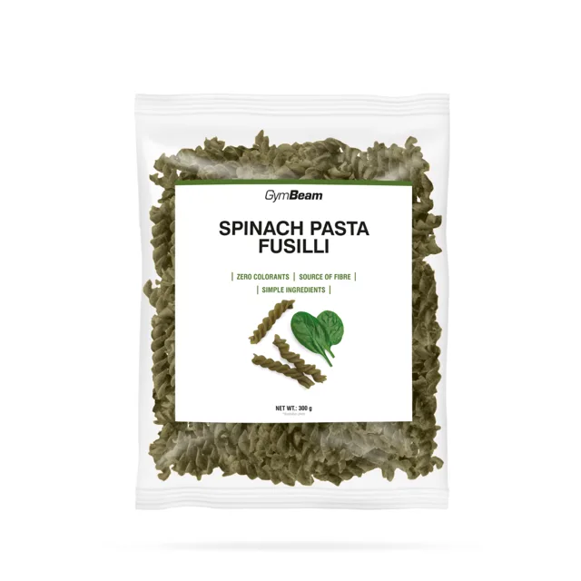 GymBeam Spinach pasta
