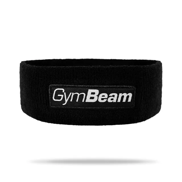 GymBeam Športová čelenka Sweat Black