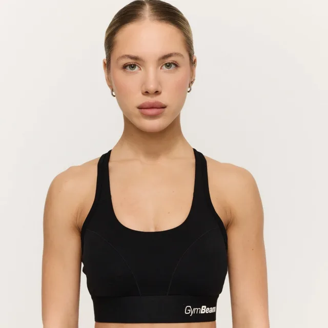 GymBeam Sportovní podprsenka Combat Black