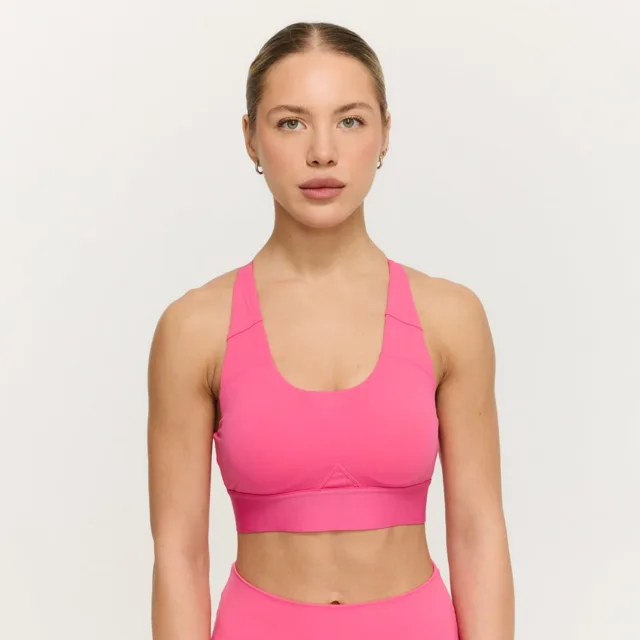 GymBeam Sportovní podprsenka Limitless Dragonfruit