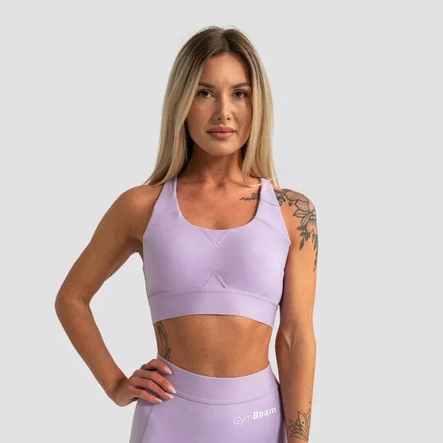 GymBeam Sportovní podprsenka Limitless Lavender