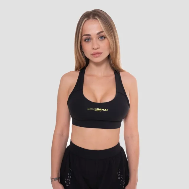 GymBeam Sportovní podprsenka Pace Black