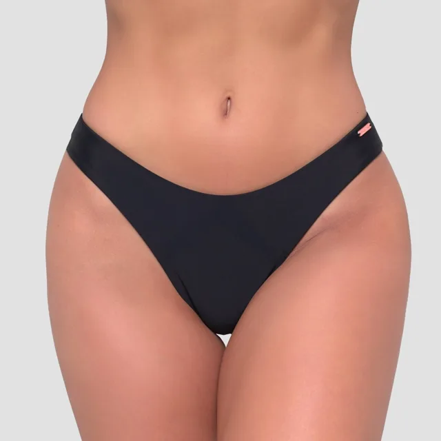 GymBeam Sportovní spodní díl plavek Black
