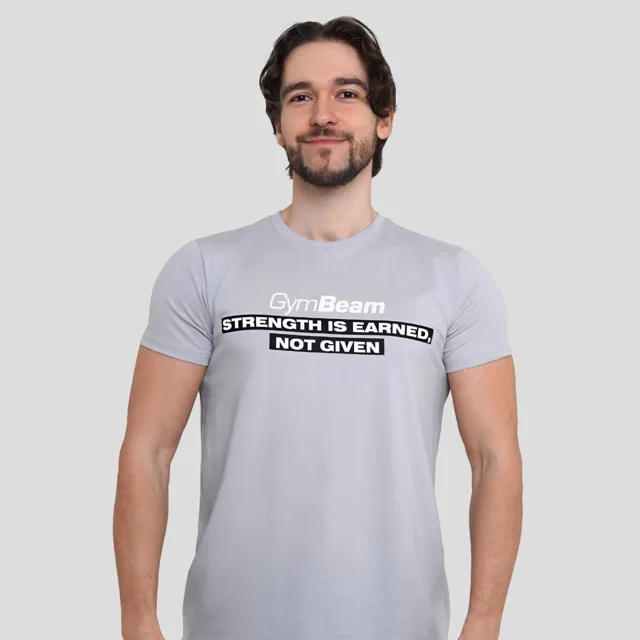 GymBeam Strength T-shirt Pacific Grey