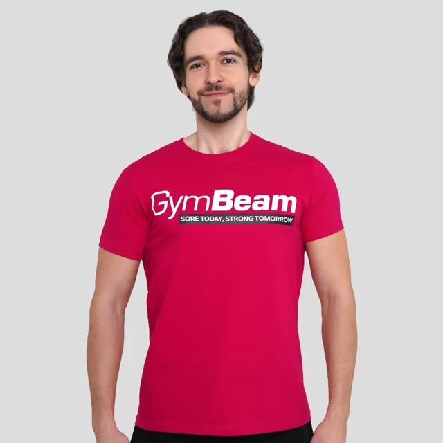 GymBeam Strong Tomorrow T-shirt Sorbet