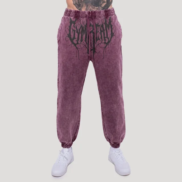 GymBeam Tepláky Abyss Raisin
