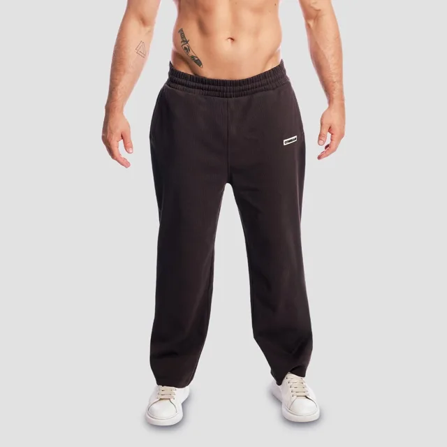 GymBeam Tepláky Aura Tee Brown