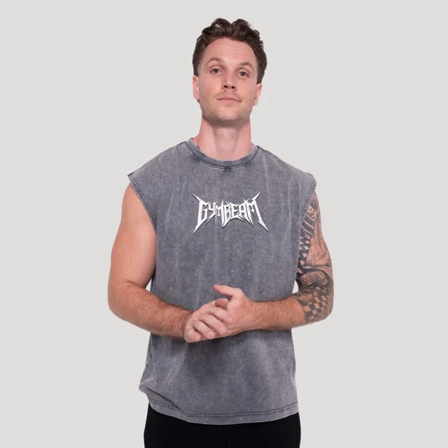 GymBeam Tílko Spike Gray