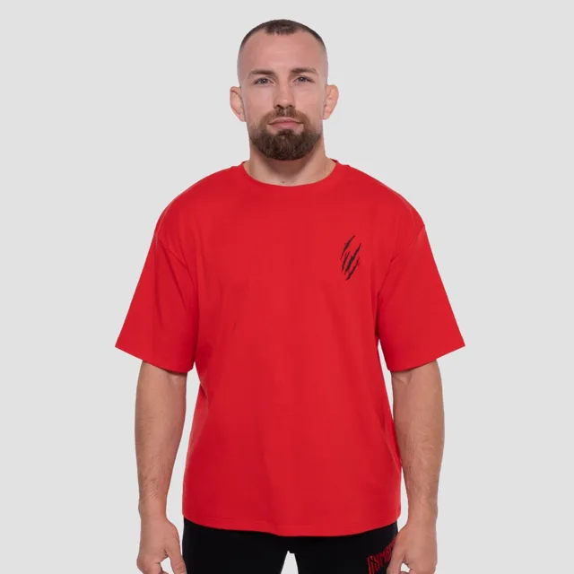 GymBeam Tričko Grind Red