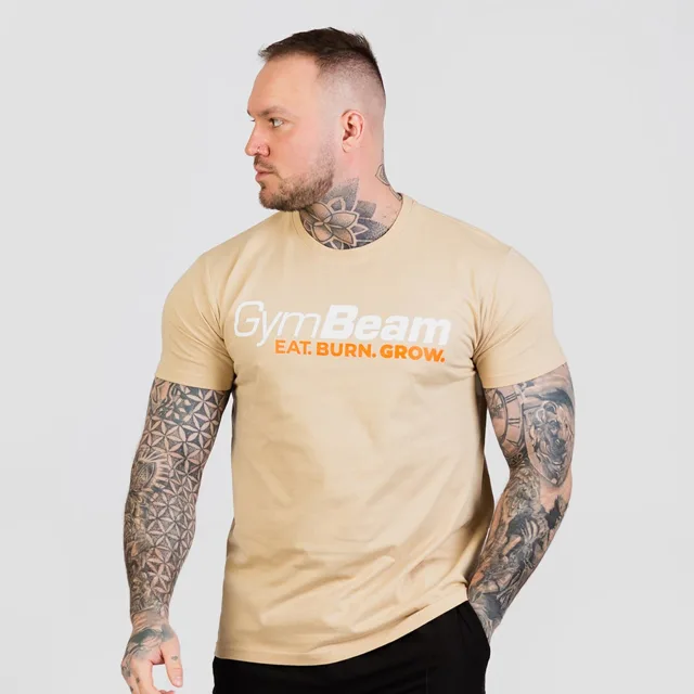 GymBeam Tričko Grow Sand