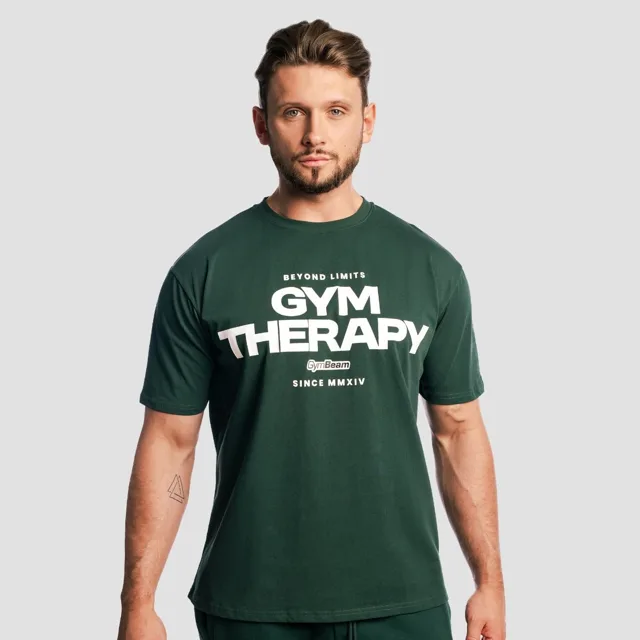GymBeam Tričko Gym Therapy Forest
