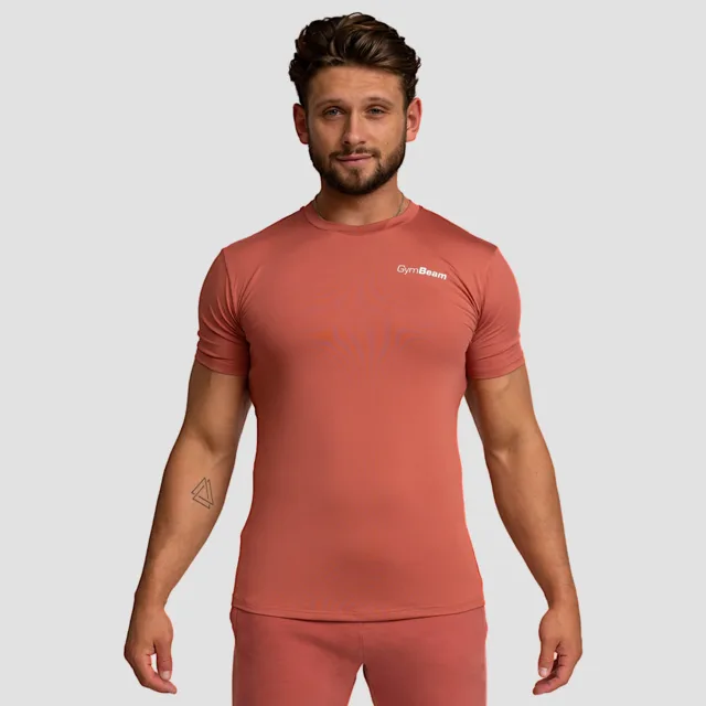 GymBeam Tričko Sport Limitless Cinnamon