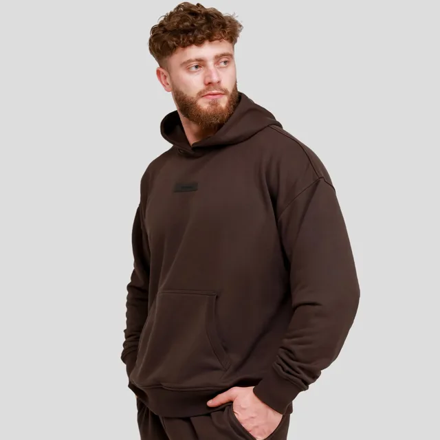 GymBeam Unstoppable Hoodie Brown